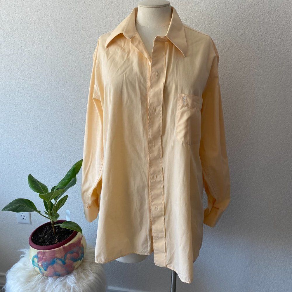 YSL Men's Button-Down Shirt